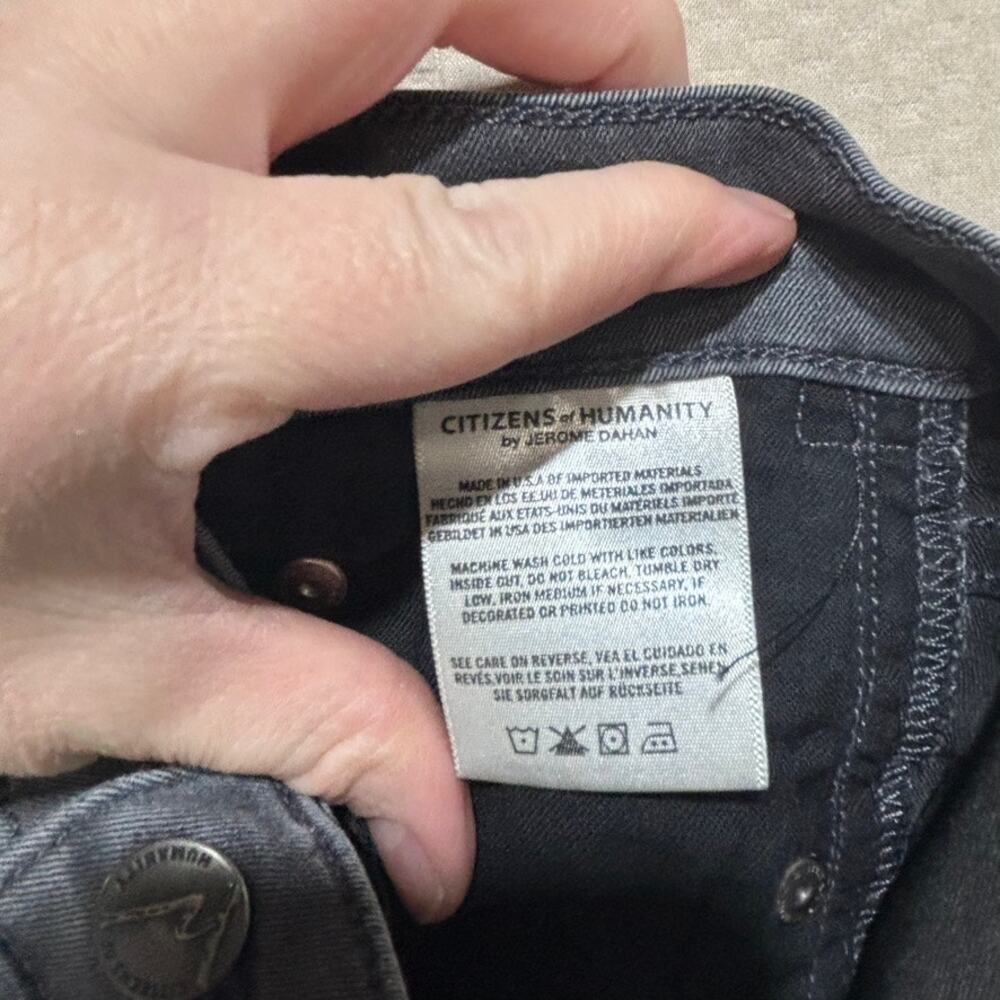 Citizens of Humanity COH Rocket Petite Skinny Jeans Gray Size 29 - Picture 13 of 13